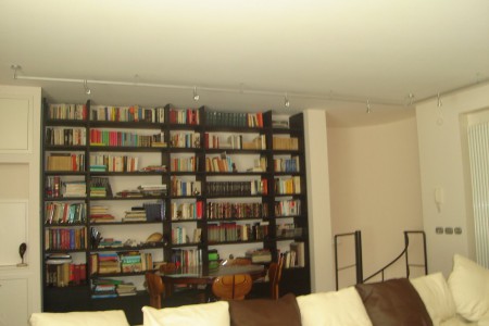 2006-2007 Progetto di ristrutturazione di attico a Milano, pratica edilizia, D.L., progettazione di interni ed esecutivo arredi
